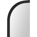 Jackline Wall Mirror Matte Black By Renwil