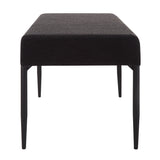 Lowe Bench Black By Renwil