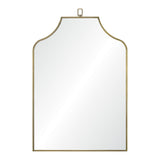 Calliope Wall Mirror Antique Brushed Brass By Renwil