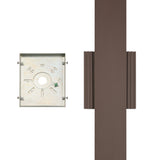 Jacks 48-inch Architectural Bronze 5CCT LED Exterior Wall Sconce
