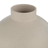 Lamoureux Vase Textured Matte Ivory By Renwil