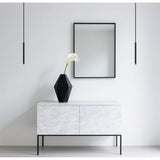 Manhattan 1-inch 1-light Matte Black LED Pendant Light
