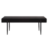 Lowe Bench MATTE BLACK By Renwil