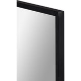 Raizel Wall Mirror Matte Black By Renwil