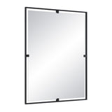 Marco Wall Mirror MATTE BLACK By Renwil