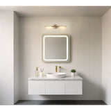 Overture 24-inch 2-light Champagne Gold 5CCT LED Vanity Light
