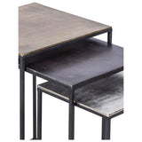 Threefold Table Antique Brass By Renwil
