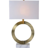 Skylar Table Lamp Antique Brass By Renwil