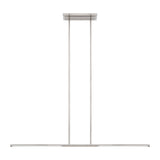 Overture 48-inch 2-light Polished Nickel 5CCT LED Linear Chandelier
