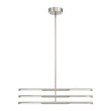 Overture 24-inch 6-light Polished Nickel 5CCT LED Chandelier