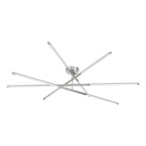 Overture 48-inch 8-light Polished Nickel 5CCT LED Chandelier
