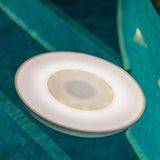 Wally Play Disk Floating Speaker Light - floating, close view