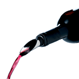 Rosendahl Grand Cru Barware Wine Pourer, Black/Steel, H: 3.1" By Rosendahl