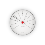 Arne Jacobsen Bankers Barometer, White, Ø: 4.7" By Arne Jacobsen
