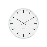Arne Jacobsen City Hall Wall Clock, Small, Ø: 6.5" By Arne Jacobsen