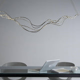 Surge Linear Suspension in living room