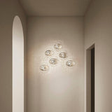 Bitta Wall Sconce by Sylcom, Color: Clear, Blue, Smoke - Vistosi, Grey, Ocean - Sylcom, Topaz - Sylcom, Milk White Clear - Sylcom, Size: Small, Medium, Large, | Casa Di Luce Lighting