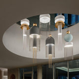 Nappe XL2 Pendant Lamp by Masiero, Color: Matt White-Page One, Mixed Colors-Masiero, Mixed Warm Colors-Masiero, Matte Black, , | Casa Di Luce Lighting