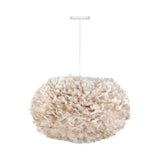 Eos Light Brown Pendant Light by UMAGE, Finish: White, Size: Mini, | Casa Di Luce Lighting