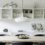 Clava Dine Pendant by UMAGE, Color: Polished Steel, Copper, White, Brass, Red, Ochre, Umber, Slate, Finish: Black, White, | Casa Di Luce Lighting