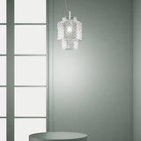 Casa Blanca Pendant by Sylcom, Color: Clear, Smoke - Vistosi, Ocean - Sylcom, Topaz - Sylcom, Amethyst, Milk White Clear - Sylcom, Size: Small, Large, | Casa Di Luce Lighting