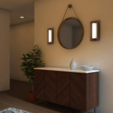 Penna Wall Sconce in Living Room