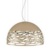 Kelly Dome Pendant by Lodes, Finish: Black Matte, White Matte, Bronze, Champagne, Size: Small, Medium, Large, | Casa Di Luce Lighting