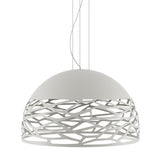 Kelly Dome Pendant by Lodes, Finish: Black Matte, White Matte, Bronze, Champagne, Size: Small, Medium, Large, | Casa Di Luce Lighting