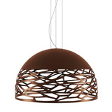Kelly Dome Pendant by Lodes, Finish: Bronze, Size: Large, | Casa Di Luce Lighting