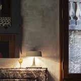 China Table Lamp by Penta, Color: Glossy White-Penta, Matt Gold-Penta, Matt Red-Penta, Matt Bronze-Penta, Matt Maron Glace-Penta, Matt Rose Gold-Penta, Matt Graphite-Penta, Size: Small, Medium, | Casa Di Luce Lighting