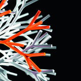 Coral Table Lamp by Pallucco, Shade: White/Orange-Pallucco, Ivory/Red-Pallucco, Ivory/Matt Black-Pallucco, Finish: Black, White, Ivory, | Casa Di Luce Lighting