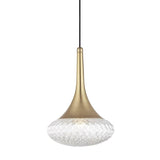 Bella Oval Pendant by Mitzi, Finish: Brass Aged, Nickel Polished, Size: Small, Large, | Casa Di Luce Lighting