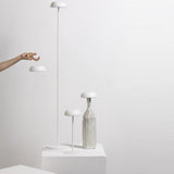 Float Floor Light by AXO Light, Color: White, Blue, Black, Concrete Green-Axo Light, Mauve Dust-Axo Light, , | Casa Di Luce Lighting