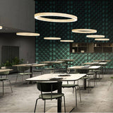 Oh! Line Suspension Light by LZF Lamps, Size: Medium, Large, Wood Color: White Ivory-LZF, Cherry-LZF, Beech-LZF, Yellow-LZF, Orange-LZF, Red-LZF, Blue-LZF, Grey-LZF, Chocolate-LZF, Pale Rose, Sea Blue - LZF, | Casa Di Luce Lighting