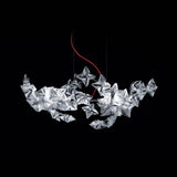 Hanami Suspension by Slamp, Size: Small, Large, Cord color: Clear, Red, | Casa Di Luce Lighting