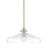 Nemo LED Transparent Pendant by Mitzi, Finish: Brass Aged, Nickel Polished, Polished Copper-Mitzi, , | Casa Di Luce Lighting