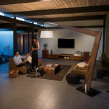 Walnut Valeo Floor Lamp by Cerno