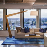Walnut Valeo Floor Lamp by Cerno