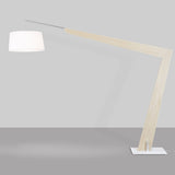 White Washed Oak Valeo Floor Lamp by Cerno