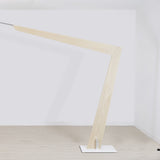 White Washed Oak Valeo Floor Lamp by Cerno