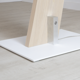 White Washed Oak Valeo Floor Lamp by Cerno