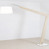 White Washed Oak Valeo Floor Lamp by Cerno