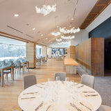 Hanami Suspension by Slamp, Size: Small, Large, Cord color: Clear, Red, | Casa Di Luce Lighting