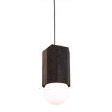 Bimar Pendant Light by Cerno, Color: Dark Stained Walnut - Cerno, Light Option: LED, | Casa Di Luce Lighting
