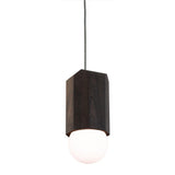 Bimar Pendant Light by Cerno, Color: Dark Stained Walnut - Cerno, Light Option: E26, | Casa Di Luce Lighting