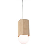 Bimar Pendant Light by Cerno, Color: White Washed Oak - Cerno, Light Option: E26, | Casa Di Luce Lighting