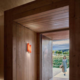 Black Note Duplet LED Wall Sconce by LZF