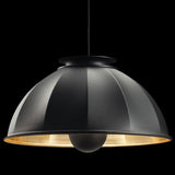 Cupola 76 Pendant by Fortuny by Venetia Studium, Color: White, Finish: Gold Leaf, | Casa Di Luce Lighting