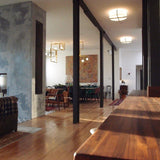 Frosted Polymer Plura Flushmount by Cerno