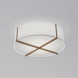 Frosted Polymer Plura Flushmount by Cerno